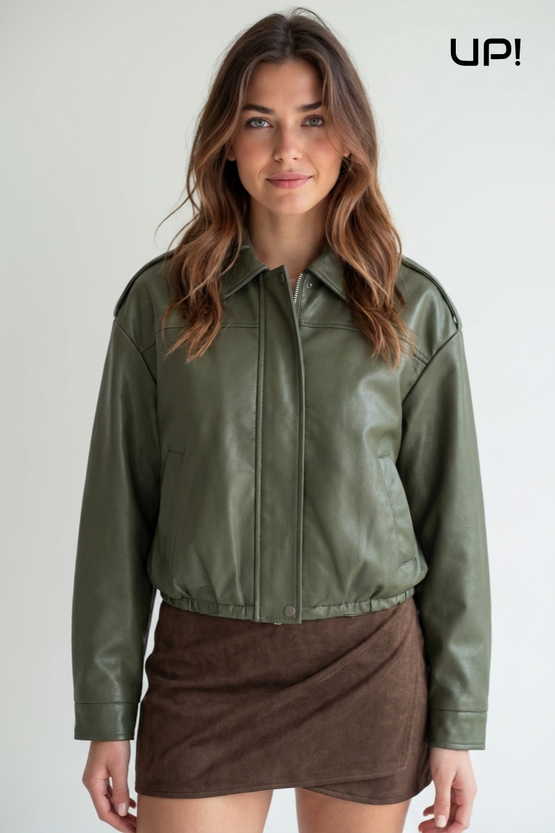giacca-donna-pelle-green-sally