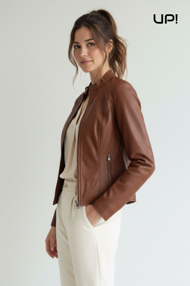 GIACCA DONNA IN NAPPA NUVOLATO AURORA| UP219