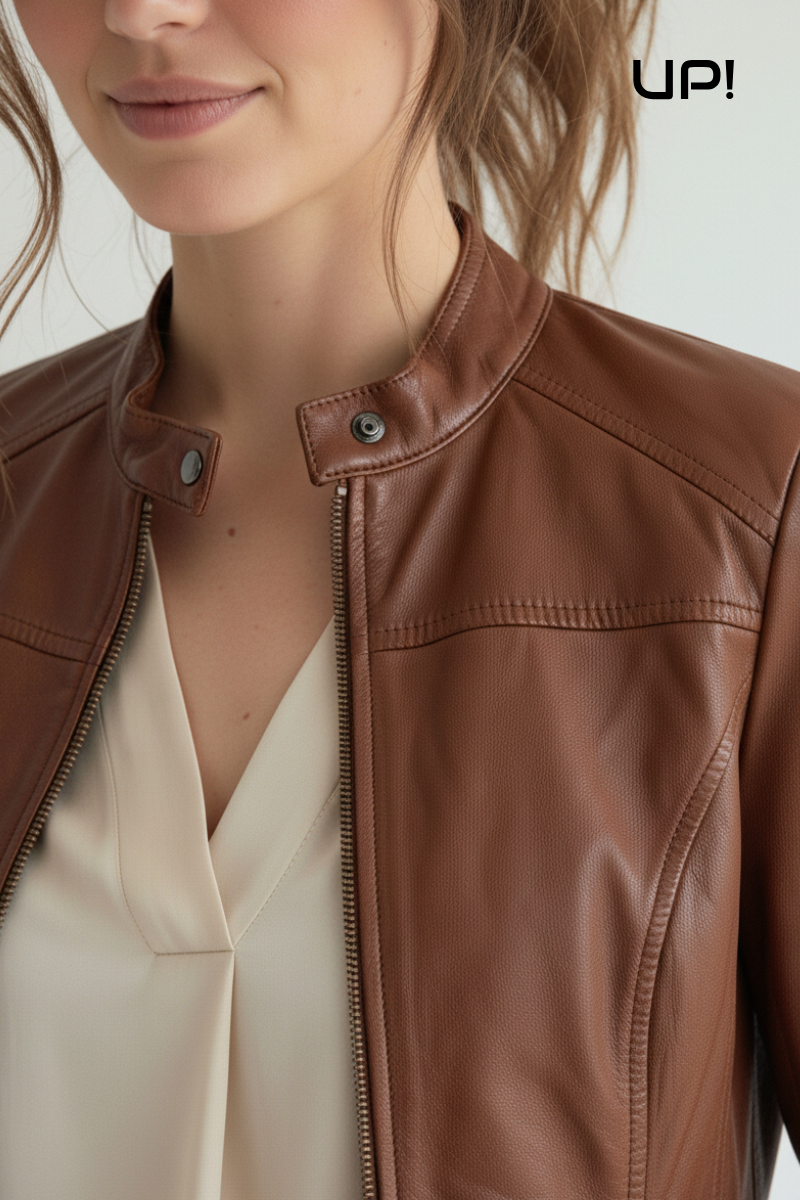 GIACCA DONNA IN NAPPA NUVOLATO AURORA| UP219