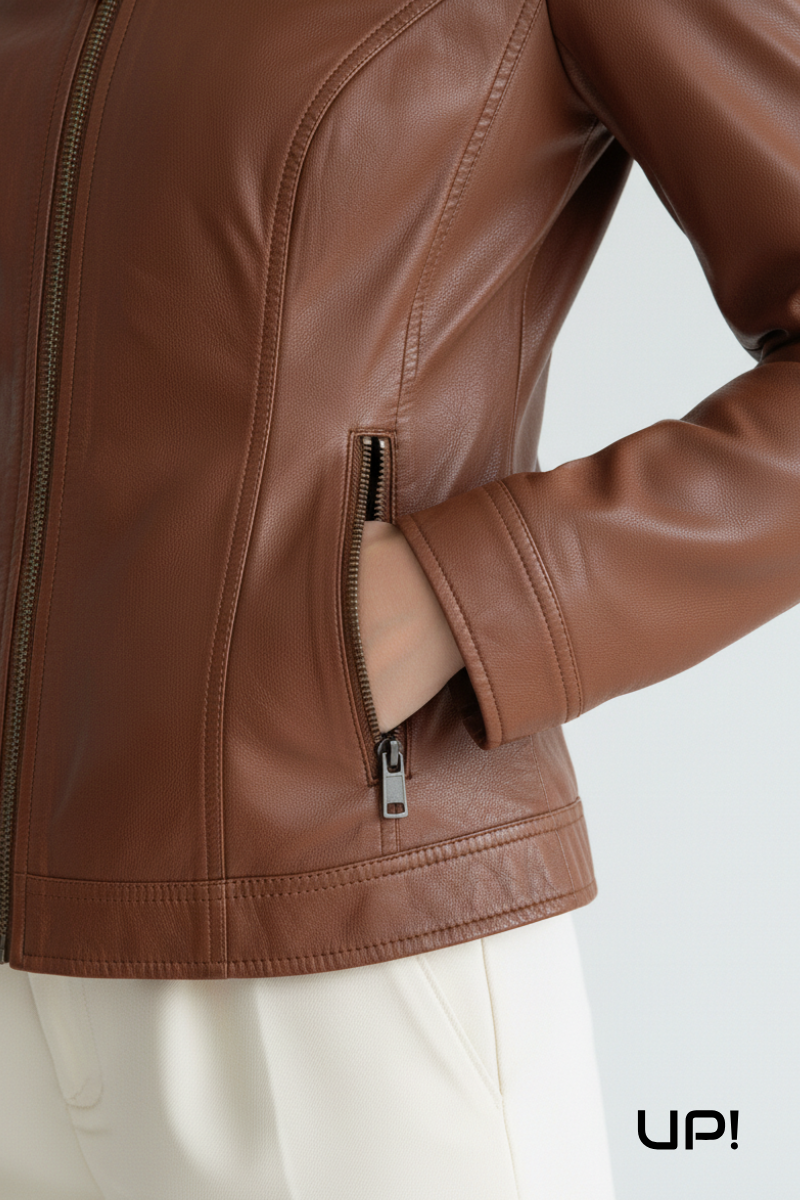GIACCA DONNA IN NAPPA NUVOLATO AURORA| UP219